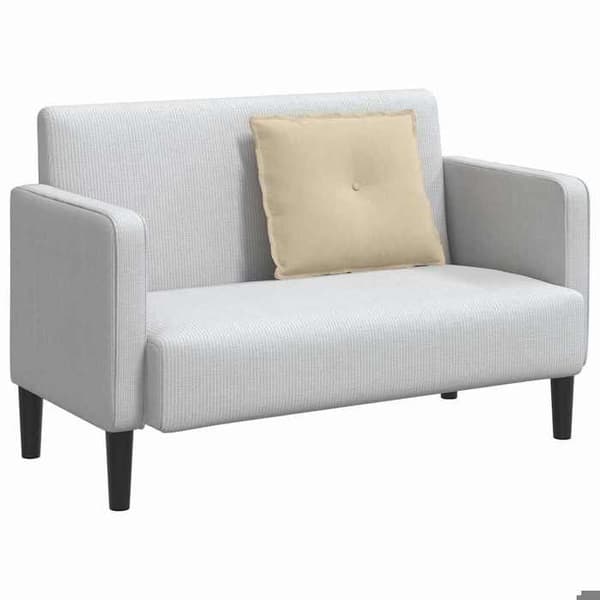 Maison Exclusive - Rygpude Creme 60 x 50 cm Mikrofiberstof