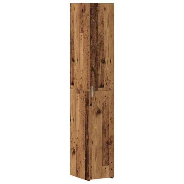 Maison Exclusive - Hög Skåp i Antik Trä 30 x 42,5 x 185 cm