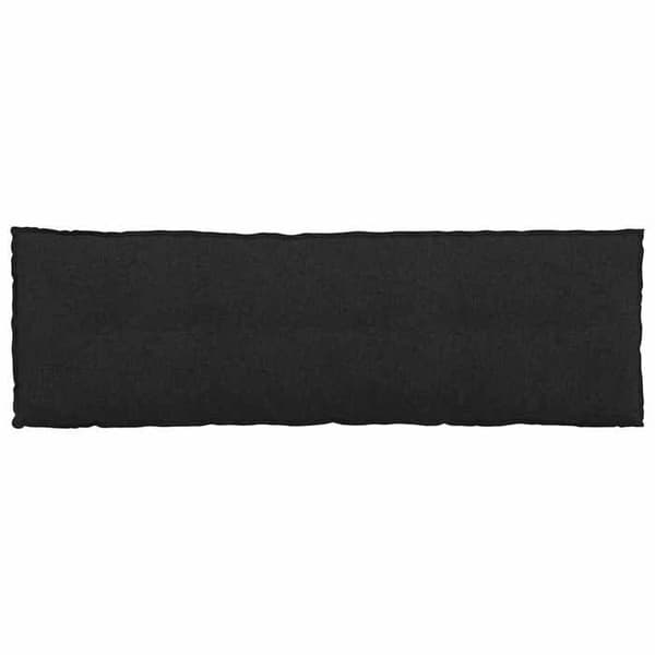 Maison Exclusive - Sort rygpude 160 x 19 x 50 cm stof
