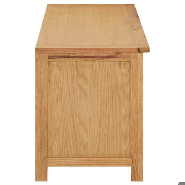 Maison Exclusive - Skohylde 114x37x45 cm Solid egetræ