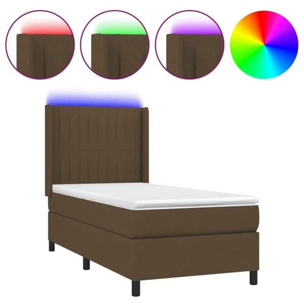 Maison Exclusive - LED-jousipatja kangaspäädyllä