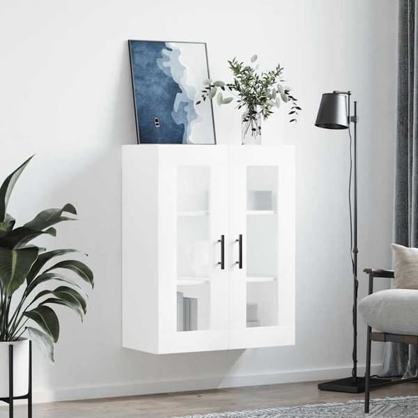 Maison Exclusive - Väggskåp vit 69,5x34x90 cm