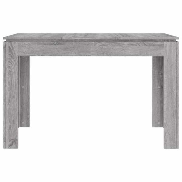 Matbord - EXKLUSIV HEM - Sonoma grå - Ingenjörsträ - 120x60x76 cm - Rektangulär sonoma grå