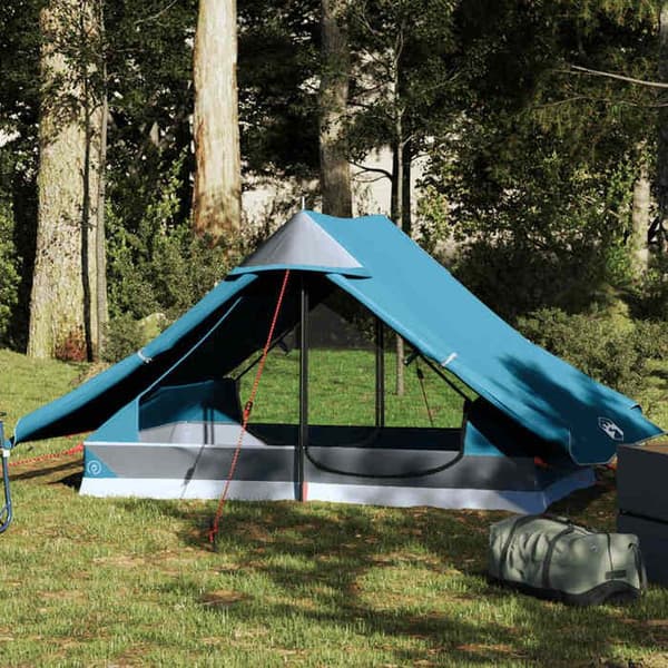 Maison Exclusive - Campingtelt til 2 personer blå vandtæt