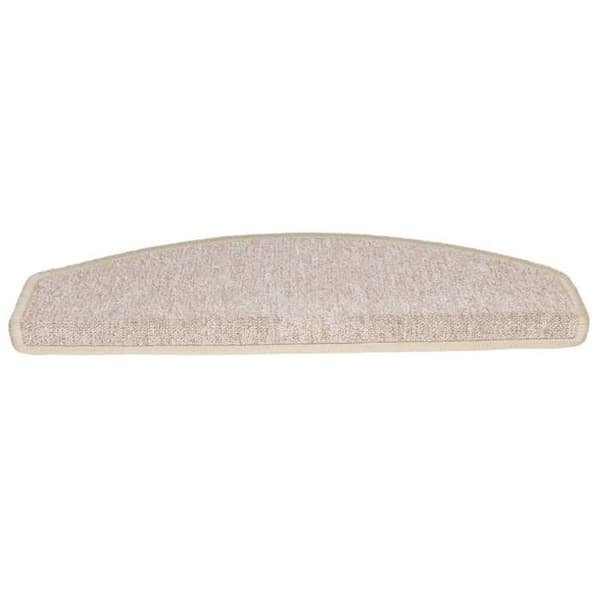 Maison Exclusive - Trappe tæppe 10 dele 65 x 24 x 4 cm Taupe Halvmåne Stor Mol