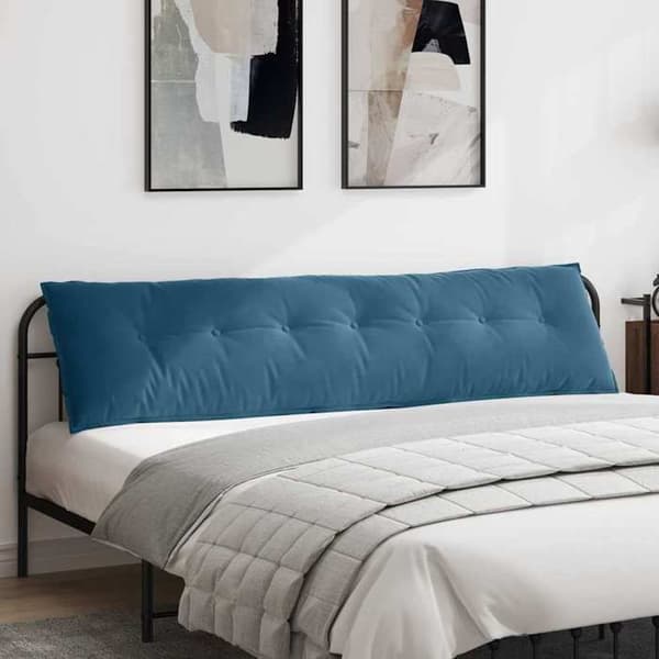 Maison Exclusive - Rygpude Blå 200 x 50 cm Velour