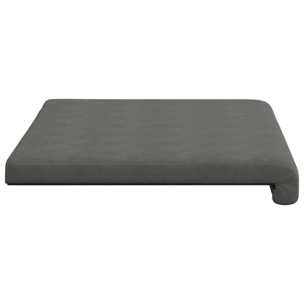 Maison Exclusive - Microfiber bænk pude Mørkegrå Dybde 35 cm
