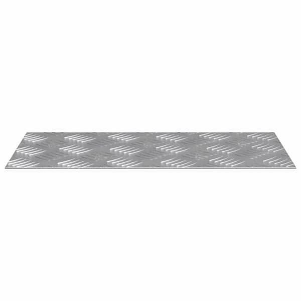 Maison Exclusive - Gåflade 2 stk 40 x 20 cm Sølv Aluminium Rektangulær Silver
