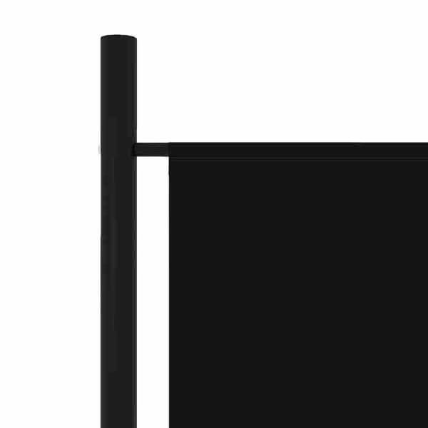 Maison Exclusive - Skillevæg 5 paneler Sort 250x180 cm