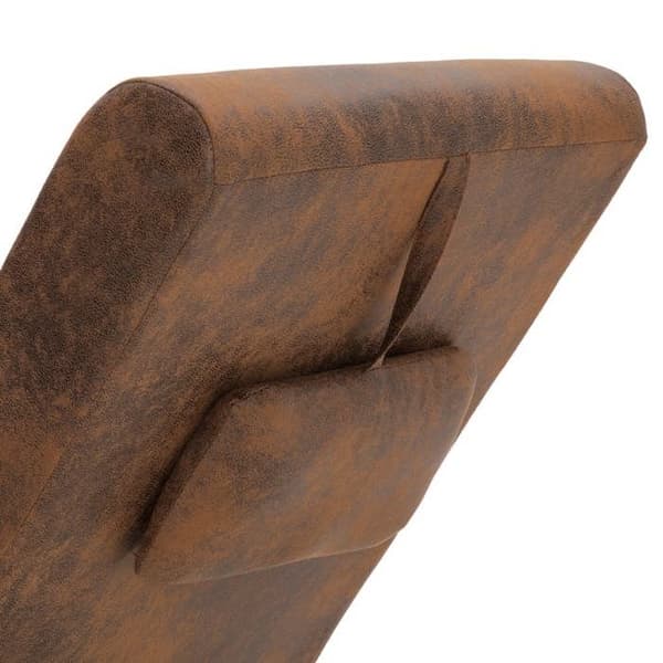 Maison Exclusive - Lænestol med brunt velourpude
