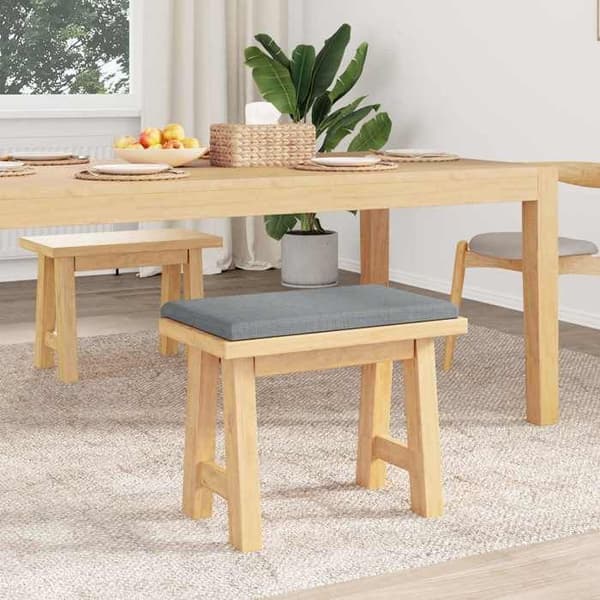 Maison Exclusive - Bänkdyna Ljusgrå Djup 35 cm