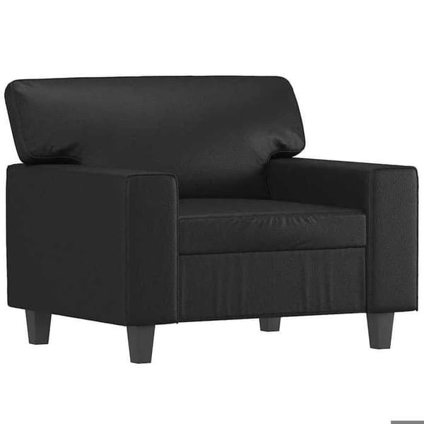 Maison Exclusive - Sort Stol 60 cm Simililæder