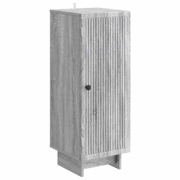 Maison Exclusive - Buffé Sonoma grå 33 x 34,5 x 90 cm Ingenjörsträ