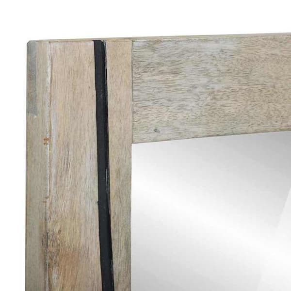 Maison Exclusive - Badrumsspegel Vit 50 x 2,5 x 70 cm Rektangulär