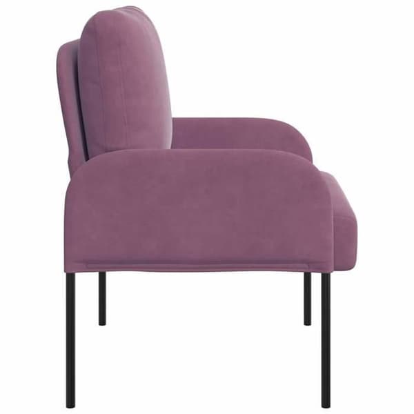Maison Exclusive - Sofaer med pude 55cm Lilla Krydsfiner