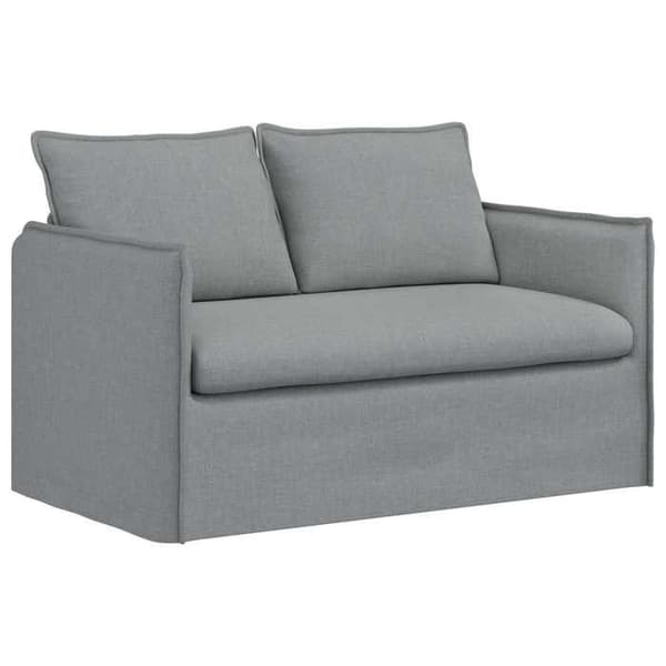 Maison Exclusive - Ljusgrå Soffa 136 x 82 x 85 cm tyg