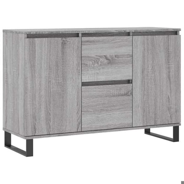 Maison Exclusive - Buffé Sonoma grå 101,5x35x70 cm ingenjörsträ