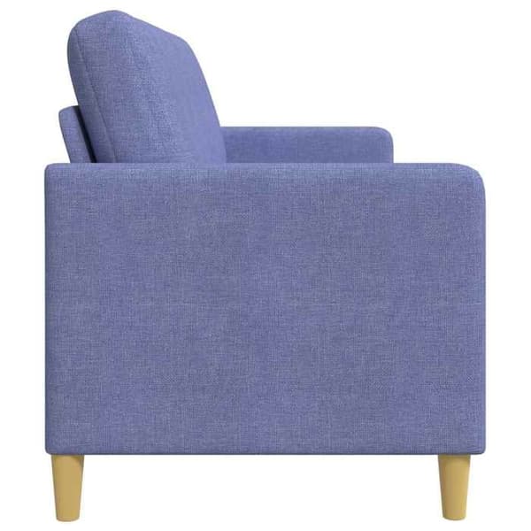 Maison Exclusive - Sofa med opbevaring Blå denim 152 x 78 x 87 cm Polyester