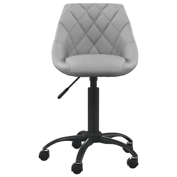 Maison Exclusive - Kontorstol Lys Grå Velour