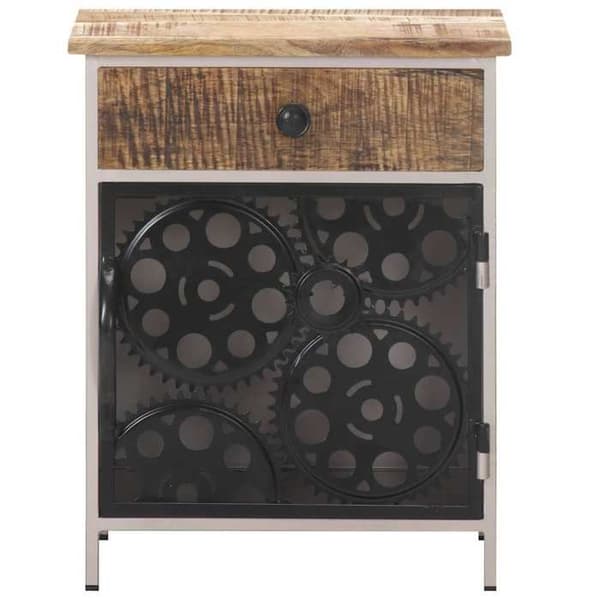Maison Exclusive - Natbord 40x30x50 cm Ubehandlet mango træ