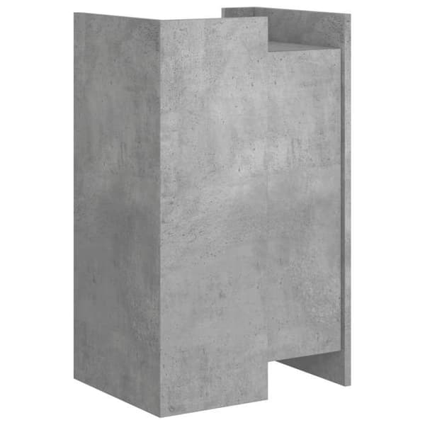 Maison Exclusive - Buffet grå beton 45x35x75 cm Ingeniørtræ