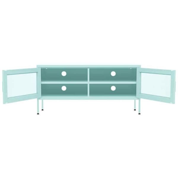 Maison Exclusive - TV-møbel Mintgrøn 105x35x50 cm Stål mintgrön