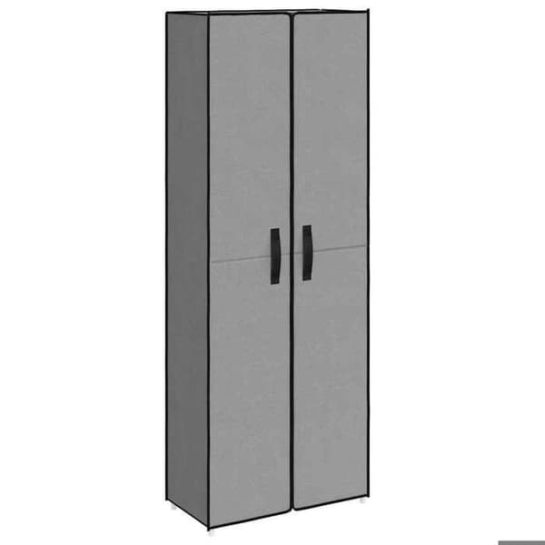 Maison Exclusive - Skåp för skor Grå 60x30x166 cm Tyg Grå