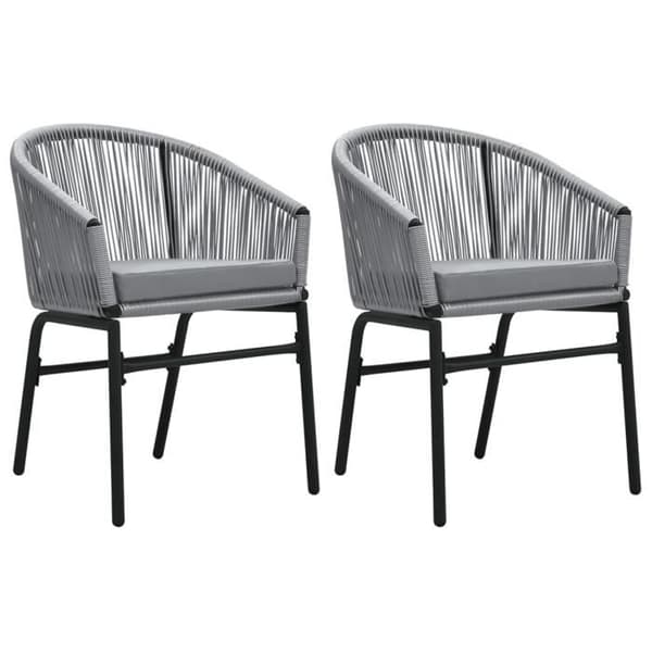Maison Exclusive - Have spisebordssæt 3 stk Grå