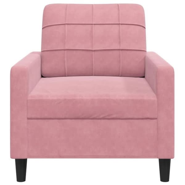 Maison Exclusive - Stol Rosa 60 cm Velour