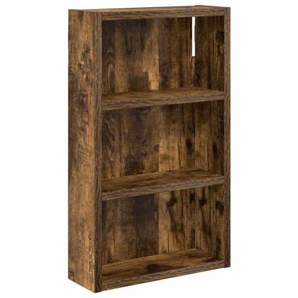 Maison Exclusive - Vægskab til badeværelse Røget Eg 30 x 10 x 50 cm