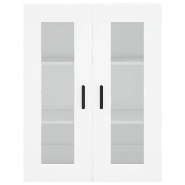 Maison Exclusive - Buffé hög Vit 69,5x34x180 cm Ingenjörsträ