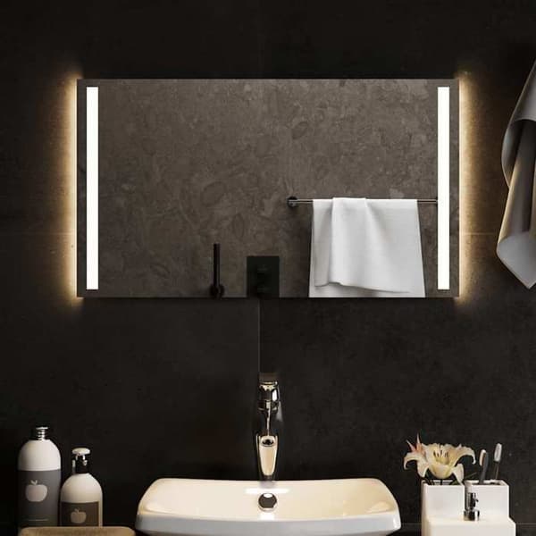 Maison Exclusive - LED-badrumsspegel 70x40 cm