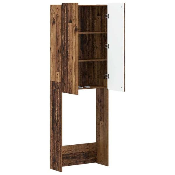 Maison Exclusive - Toilettskabe ZWOLLE Gamle træ 66 x 25,5 x 190 cm