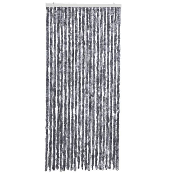 Maison Exclusive - Silvermyggnät 90x220 cm Chenille Silver