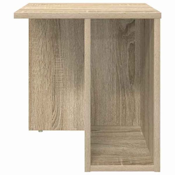 Maison Exclusive - 2 stk. sidebord Egetræ Sonoma 37 x 32 x 40 cm