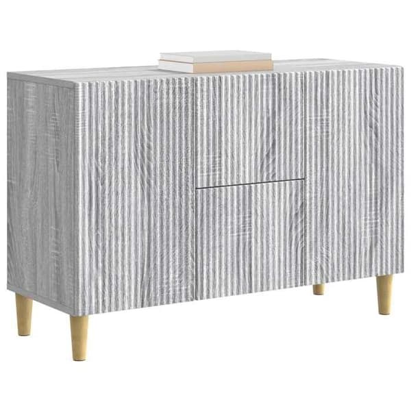 Maison Exclusive - Buffet Sonoma harmaa 89 x 34,5 x 60 cm Tekninen puu