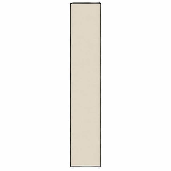 Maison Exclusive - Kengäteline Kermansävy 60x30x166 cm Kangas