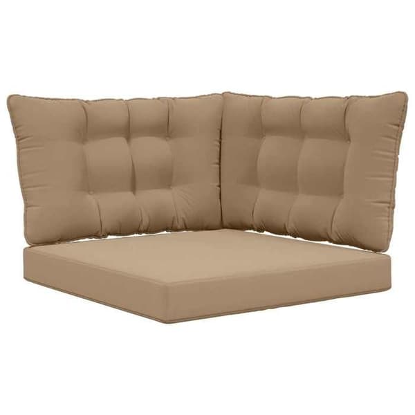 Maison Exclusive - Ulkokäyttöön tarkoitettu polyesterinen sohvatyyny, taupe 68,5 x 68,5 cm Mol