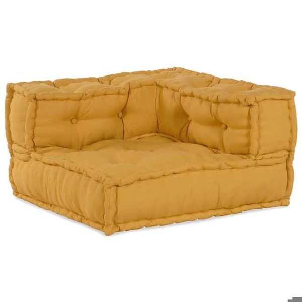 Maison Exclusive - Gul modulsoffa 70x70x54 tyg