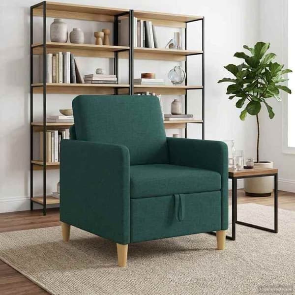 Maison Exclusive - Sofa med opbevaring Mørkegrøn 72 x 78 x 87 cm Polyester