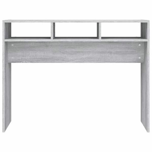 Maison Exclusive - Consolebord Sonoma grå 105x30x80 cm Ingeniørtræ