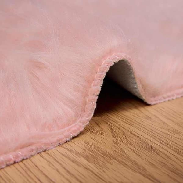 Maison Exclusive - Väärennetty TAFALLA Ruusu 80 x 150 cm Polyesteri