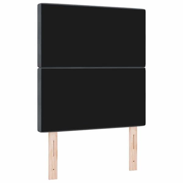 Maison Exclusive - Mörkgrå sänggavel 80 cm Sammet
