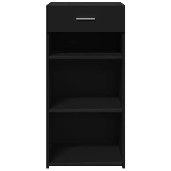 Buffet - EKSKLUSIVT HUS - 45x42,5x93 cm - Sort - Ingeniørtræ - 1 skuffe Svart