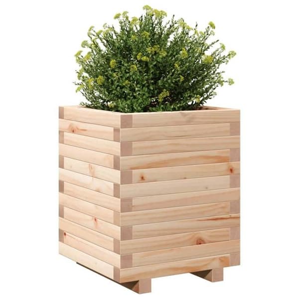 Maison Exclusive - Blomlåda 40x40x49,5 cm massiv furu