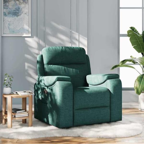 Maison Exclusive - Mørkegrøn Recliner Stol i Stof