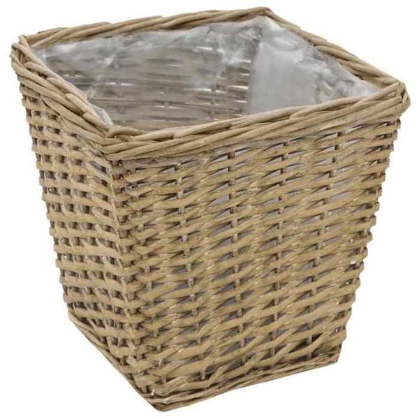 Maison Exclusive - 3 delar Högsängar i Rattan med PE-foder kastanj