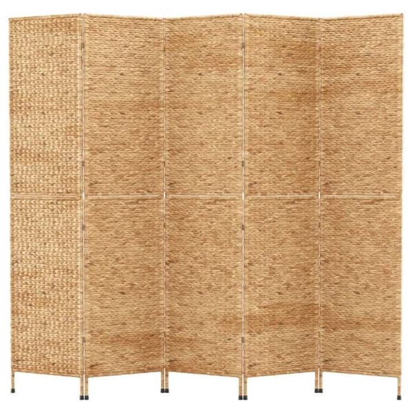 Maison Exclusive - Skillevæg 5 paneler 205x180 cm vandhyacint