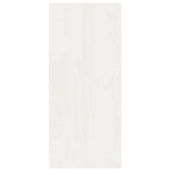 Maison Exclusive - Vit buffé 70x33x76 cm av massivt furu Vit