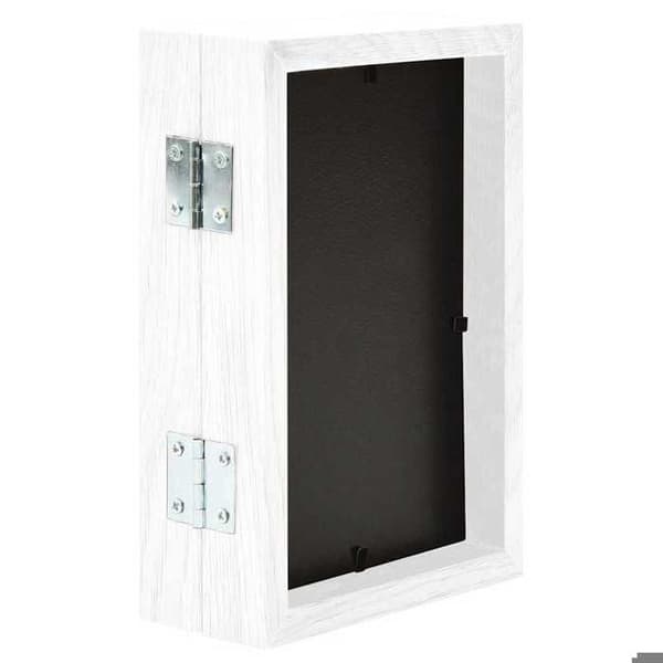 Maison Exclusive - Foldbart billedramme i hvid 2x(13x18 cm) Vit